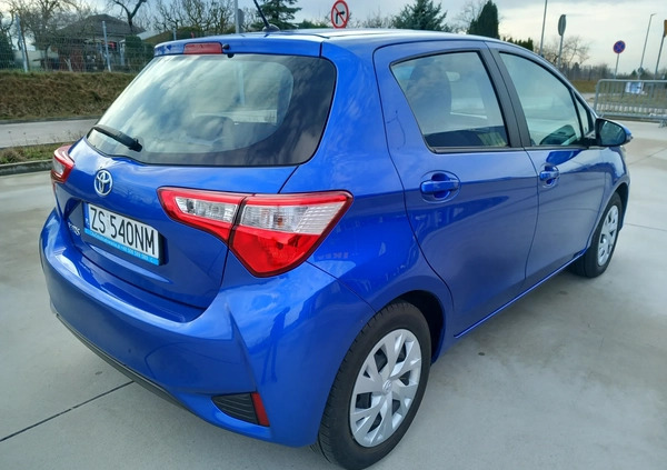 Toyota Yaris cena 59900 przebieg: 22000, rok produkcji 2020 z Szczecin małe 596